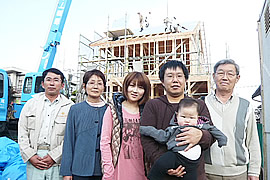 Y様邸 建て方・棟上げ